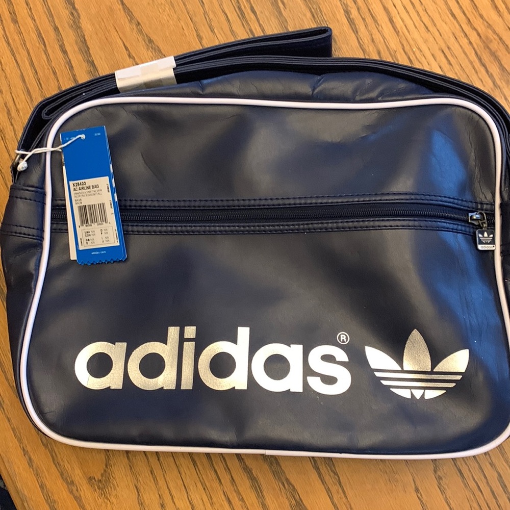 Adidas Navy Blue Airline Bag